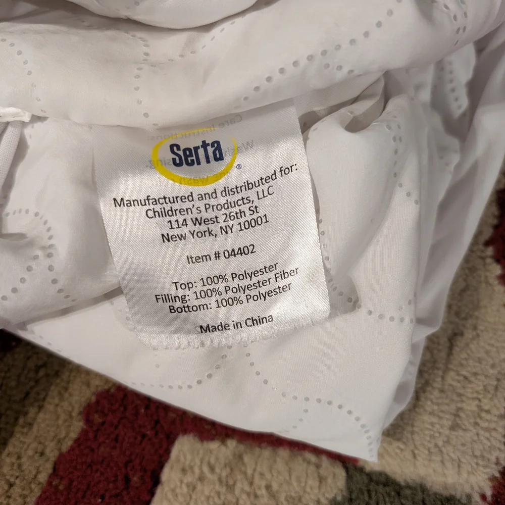 Serta Crib Mattress Cover